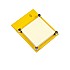 El Casco Shiny Chrome & Yellow Post-it Holder