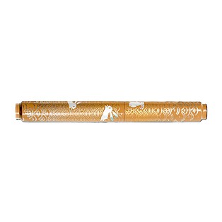 AP Limited Editions Sakura Lacquer Art Golden Rabbits in a Summer Garden Vulpen