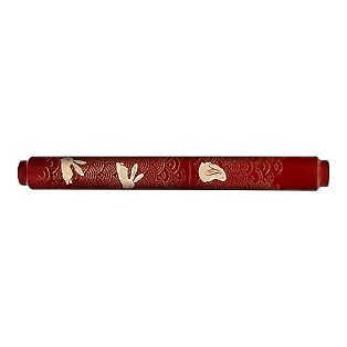 AP Limited Editions Sakura Lacquer Art Red Rabbits in a Summer Garden Pluma estilográfica