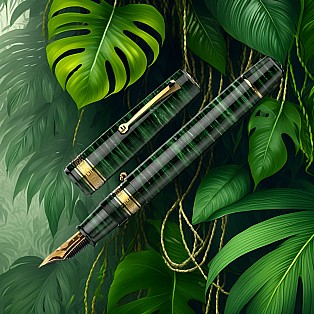 Armando Simoni Club Bologna Extra Forest Green Midorigi GT Fountain pen
