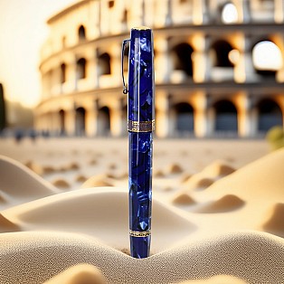 Armando Simoni Club Gran Gladiator Blue La Royale Masterpiece LE GT Fountain pen