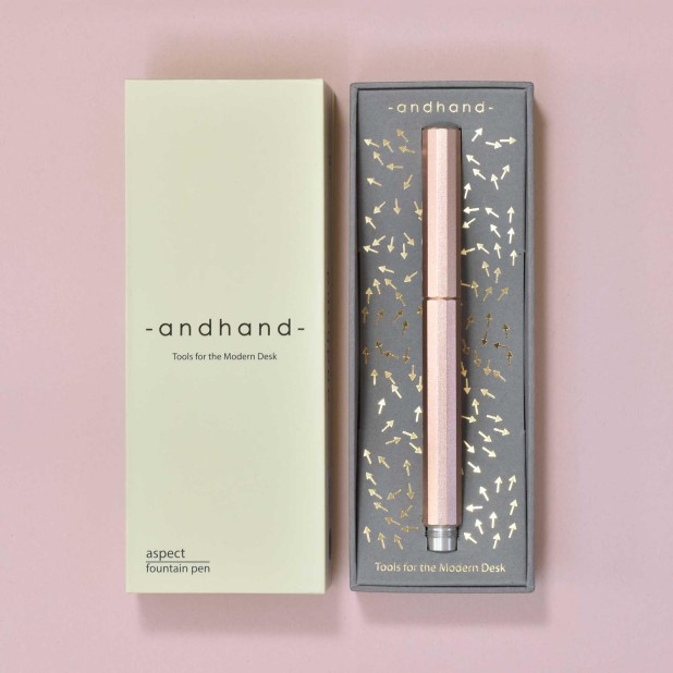 Andhand Aspect Blush Pink Füllfederhalter