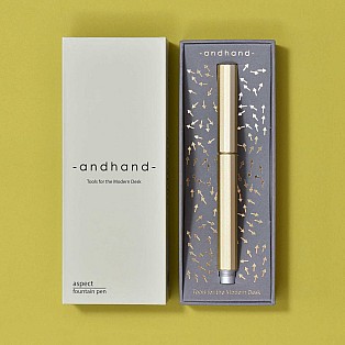 Andhand Aspect Gold Lustre Pióro Wieczne