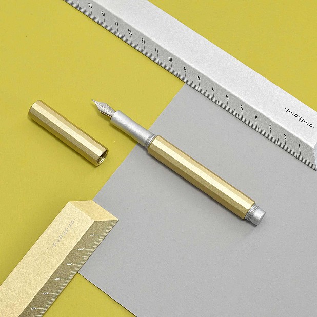 Andhand Aspect Gold Lustre Reservoarpenna