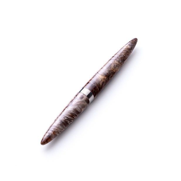 Ashera Aeon Dark Buckeye Burl Füllfederhalter