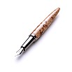 Ashera Aeon Light Buckeye Burl Fountain pen