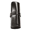 Aston Leather Black Roll Up Penetui (5-delig)