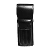 Aston Leather Black Soft Flap Penetui (3-delig)