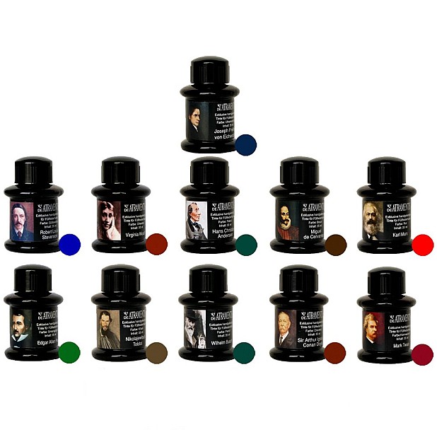 Tinta para escritores De Atramentis Important People - Botella de tinta (22 colores)