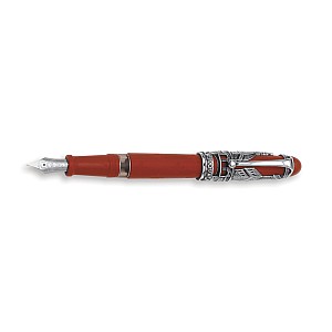 Aurora 88 Firenze Red Sterling Silver Füllfederhalter