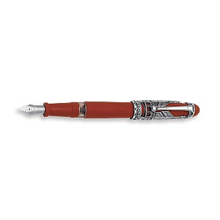 Aurora 88 Firenze Red Sterling Silver Vulpen