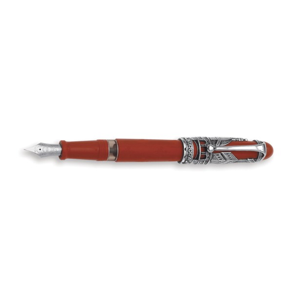 Aurora 88 Firenze Red Sterling Silver Füllfederhalter