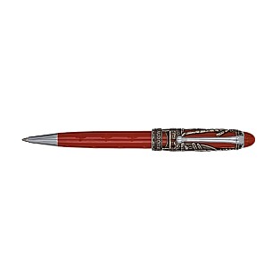 Aurora 88 Firenze Red Sterling Silver Ballpoint