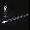 Aurora 88 Ebonite Marbled Blue ST Stylo Plume