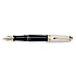 Aurora 88 Black and Sterling Silver Big Fountain pen