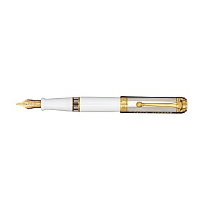 Aurora Sacra Sindone White and Sterling Silver Limited Edition Füllfederhalter