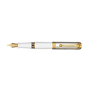 Aurora Sacra Sindone White and Sterling Silver Limited Edition Vulpen