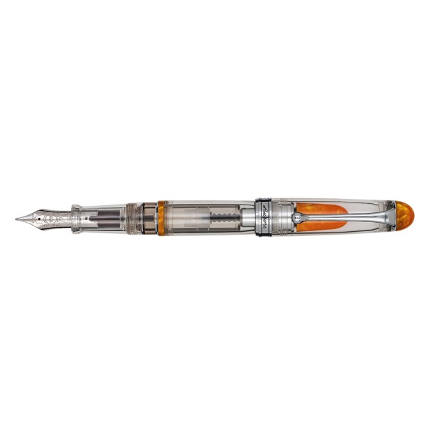 Aurora 88 Demonstrator Minerali Orange Stylo Plume