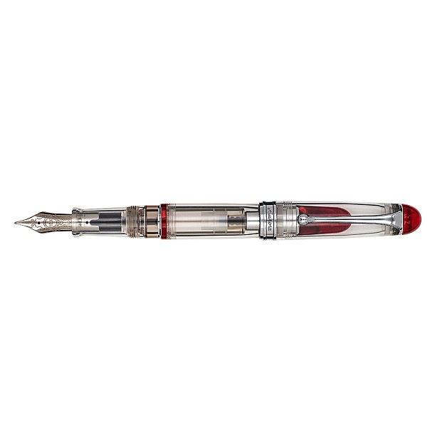 Aurora 88 Demonstrator Minerali Red Stylo Plume
