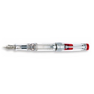 Aurora Optima Demonstrator Red Auroloide CT Fountain pen