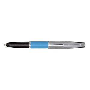 Aurora Duo Cart Light Blue and Chrome Fountain pen