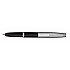 Aurora Duo Cart Black and Chrome Plumo Estilográfica