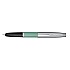 Aurora Duo Cart Green and Chrome Füllfederhalter