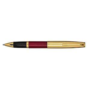 Aurora Duo Cart Burgundy and Gold Caneta de Tinta Permanente