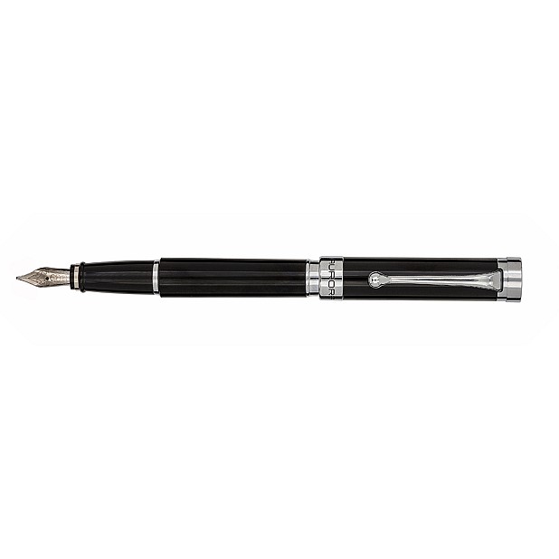 Aurora Edo Black CT Fountain pen