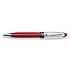 Aurora Ipsilon Sterling Silver Red CT Ballpoint