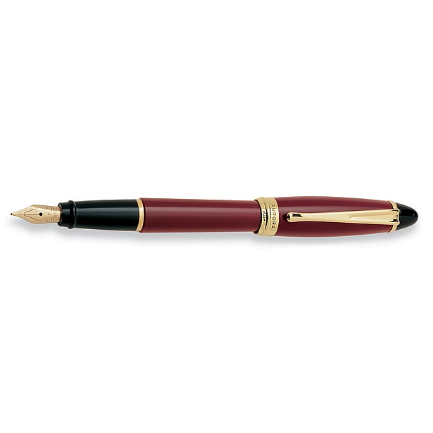 Aurora Ipsilon Resin Bordeaux GT Plumo Estilográfica
