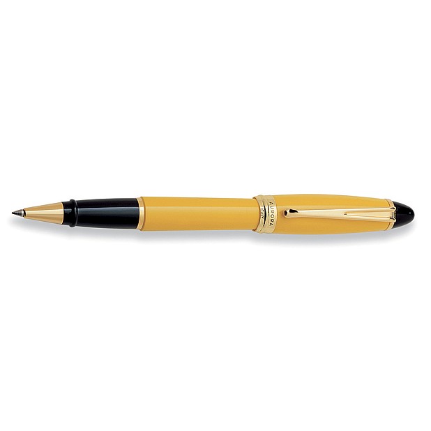 Aurora Ipsilon Resin Yellow GT Rollerball