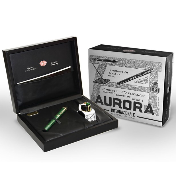 Aurora Internazionale Green/Verde Fountain pen