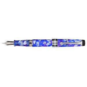 Aurora Caleidoscopio Luce Blue Fountain pen