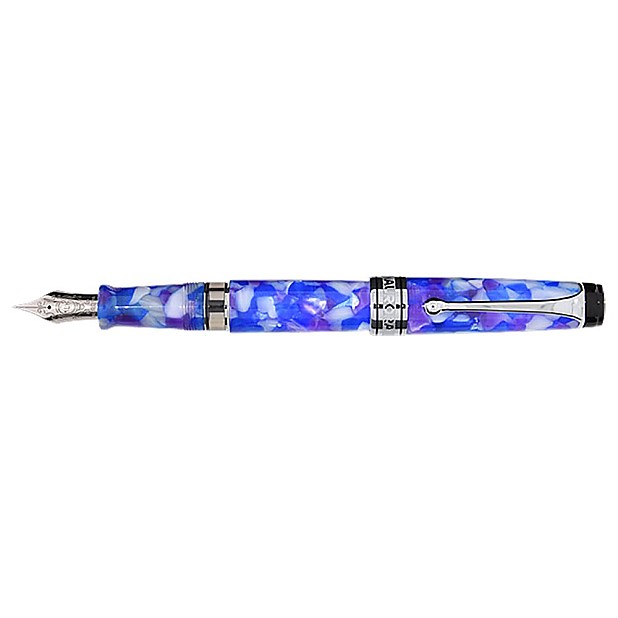 Aurora Caleidoscopio Luce Blue Fountain pen