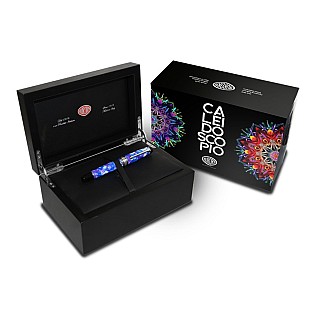 Aurora Caleidoscopio Luce Blue Fountain pen