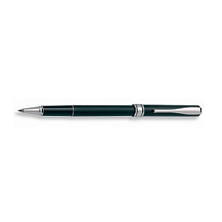 Aurora Magellano Matte Black CT Rollerball