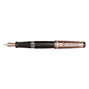 Aurora Optima Deco Rose Gold Fountain pen