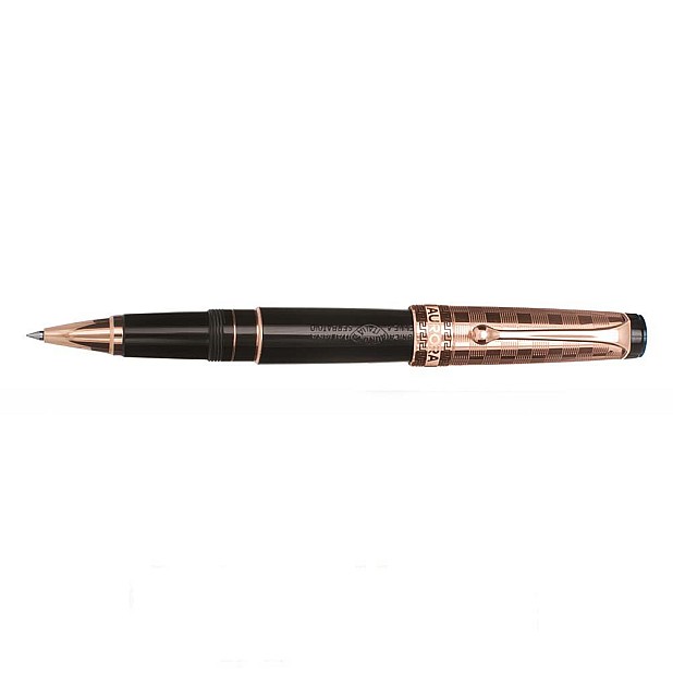 Aurora Optima Deco Rose Gold Rollerball
