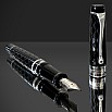Aurora Optima Rombo Guilloché Black CT Fountain pen