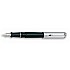 Aurora Talentum Black and Chrome Big Fountain pen