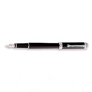 Aurora Talentum Black Rubber Finesse Fountain pen