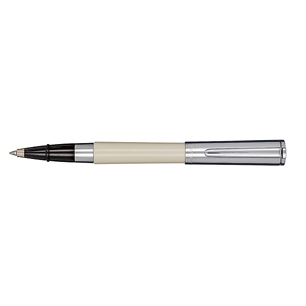 Aurora TU White and Chrome Rollerball