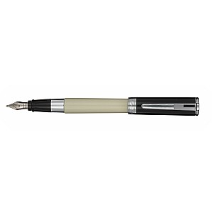 Aurora TU White and Black CT Fountain pen