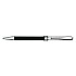 Aurora Magellano Solid Sterling Silver Barley Guilloche and Black Ballpoint