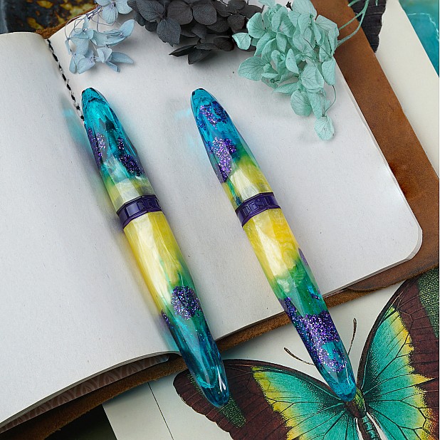 Benu Briolette Tropicana Fountain pen