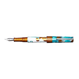 Benu Euphoria Blue Hawaiian Fountain pen