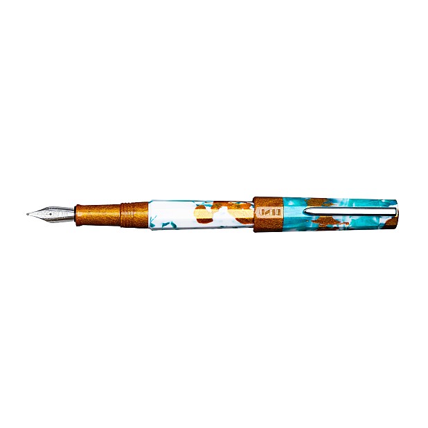 Benu Euphoria Blue Hawaiian Fountain pen