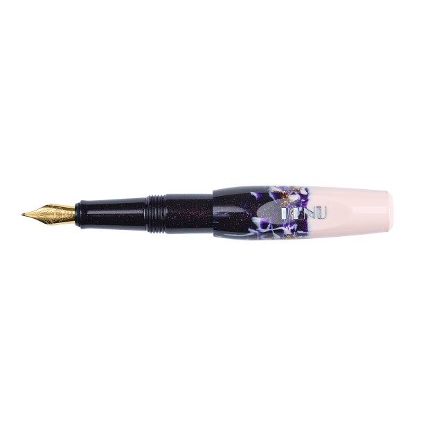 Benu Pixie Plum Cream GT Pocket Fountain pen