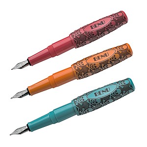 Benu Pixie Jolly Roger Vintage ST Pocket Füllfederhalter Set